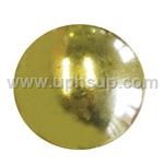 DN6930-BP5/8-50 Decorative Nails - Brass Plated, 3/4" diameter, 5/8" shank, 50 pcs. (PER BAG)