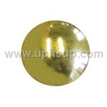 DN69254K Decorative Nails - Brass Plated, 7/16" diameter, 1/2" shank, 1,000 pcs. (PER BOX)