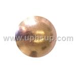 DN69414K Decorative Nails - Copper Plated, 3/8" diameter, 1/2" shank, 1,000 pcs. (PER BOX)