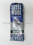 SWL1 Steel Wool Pads - #1, 16 pads (PER PACK)