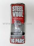 SWL3 Steel Wool Pads - #3, 16 pads (PER PACK)