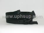 ZIP10B54 Zippers - Marine #10, Black Molded Plastic, 54" with double slide (EACH)