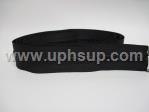 ZIP10PBL Zipper - Marine #10, Black Molded Plastic (PER YARD)