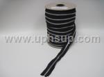 ZIP05ABLR Zippers - #5 Aluminum, Black, YKK 150 yds. (PER ROLL)