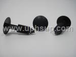 ATF10517 AUTO TRIM FASTENERS, #10517 - 25 pcs., 19/64" hole size, black nylon retainer