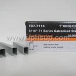 STTE7114 Staples - Galvanized, TEGO #T07-7114, 9/16", 10,000 pcs. (PER BOX)