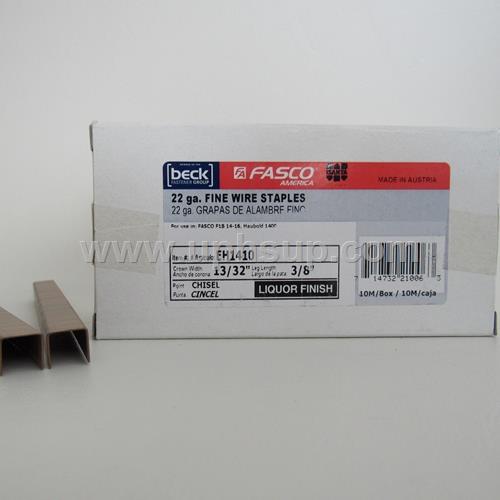 STH1410L Staples - Galvanized 1410LF - 3/8", 10,000 pcs. (PER BOX)