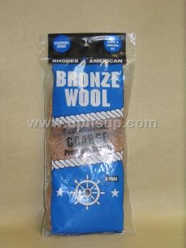 SWLCOARS Bronze Wool Pads - Coarse, 3 pads (PER PACK)