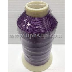 THC39-60 Contrast Thread - T-277 UVR Bonded Poly Thread, Oregon Purple, 8 oz. spool