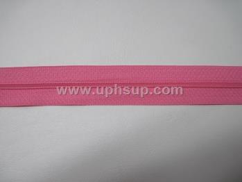 ZIP3N14SP Zippers - #3 Nylon, Spicy Pink, 100 yds. (PER ROLL)