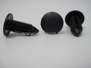 ATF5648 AUTO TRIM FASTENERS #5648 - 50 pcs.,  25/64" hole size, 22mm head diameter, black nylon