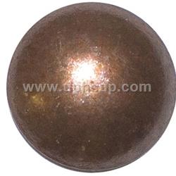 DN6995-AO5/8 Decorative Nails - Antique Oxidized Dark, 1" diameter, 5/8" shank, 250 pcs. (PER BOX)