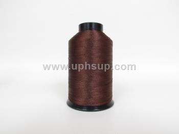 THVP613 Thread - Vision outdoor embroidery thread, polyester size 40, #613 Chocolate, 5,500 yard spool (EACH)
