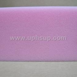 JK03018082 Foam #1845 Quality Firm (pink), 3" x 18" x 82" (PER SHEET)