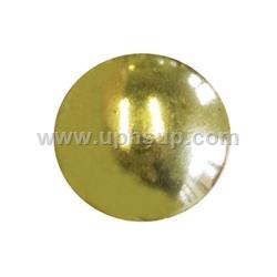 DN6925BP4K-100 Decorative Nails - Brass Plated, 7/16" diameter, 1/2" shank, 100 pcs. (PER BAG)