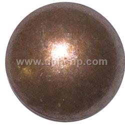 DN6995-AO5/8-50 Decorative Nails - Antique Oxidized Dark, 1" diameter, 5/8" shank, 50 pcs. (PER BAG)