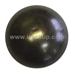 DN7140-BN1/2-100 Decorative Nails - Black Nickel, 7/16" diameter, 1/2" shank, 100 pcs. (PER BAG)